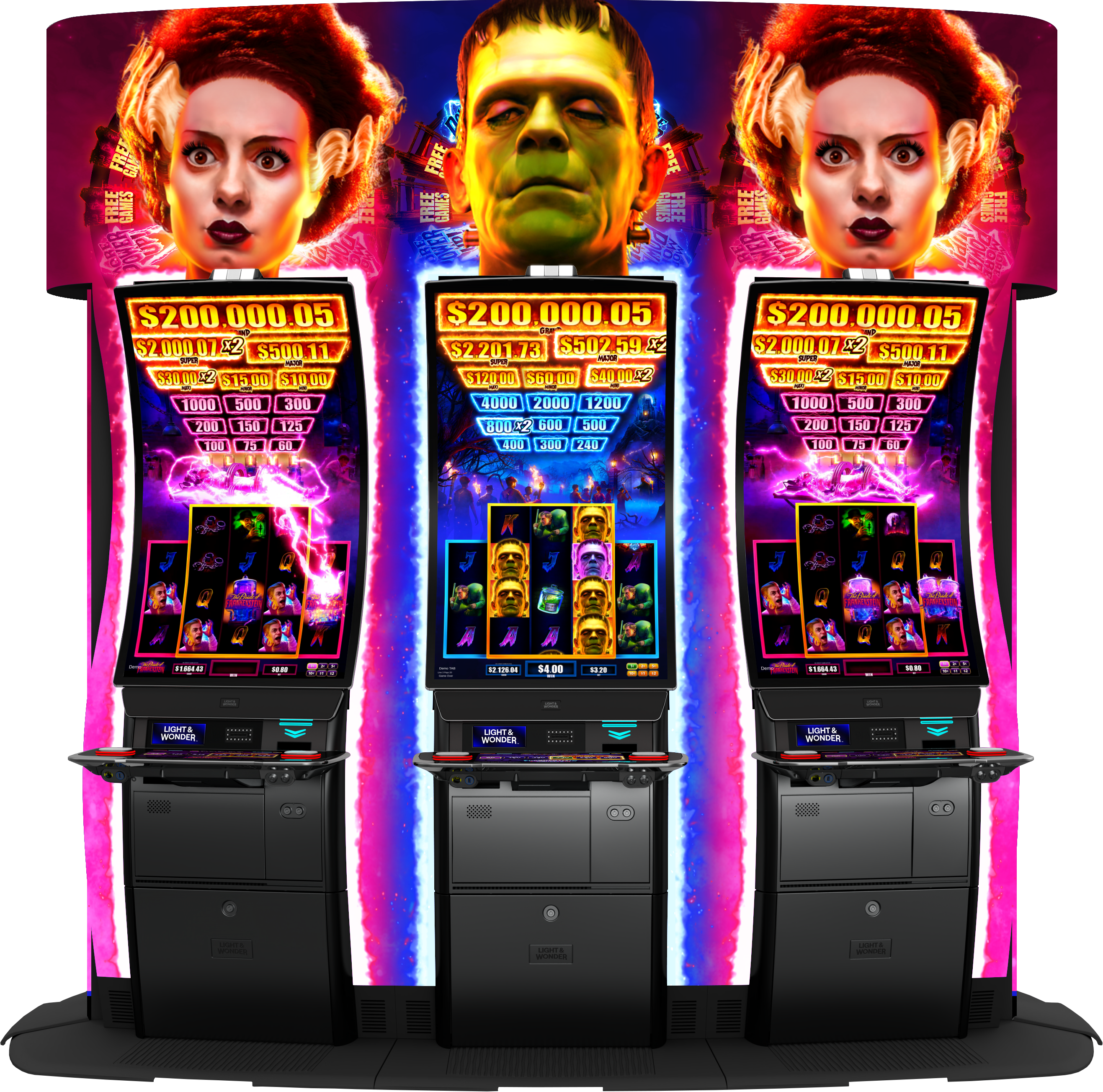 Bride of Frankenstein Cabinet